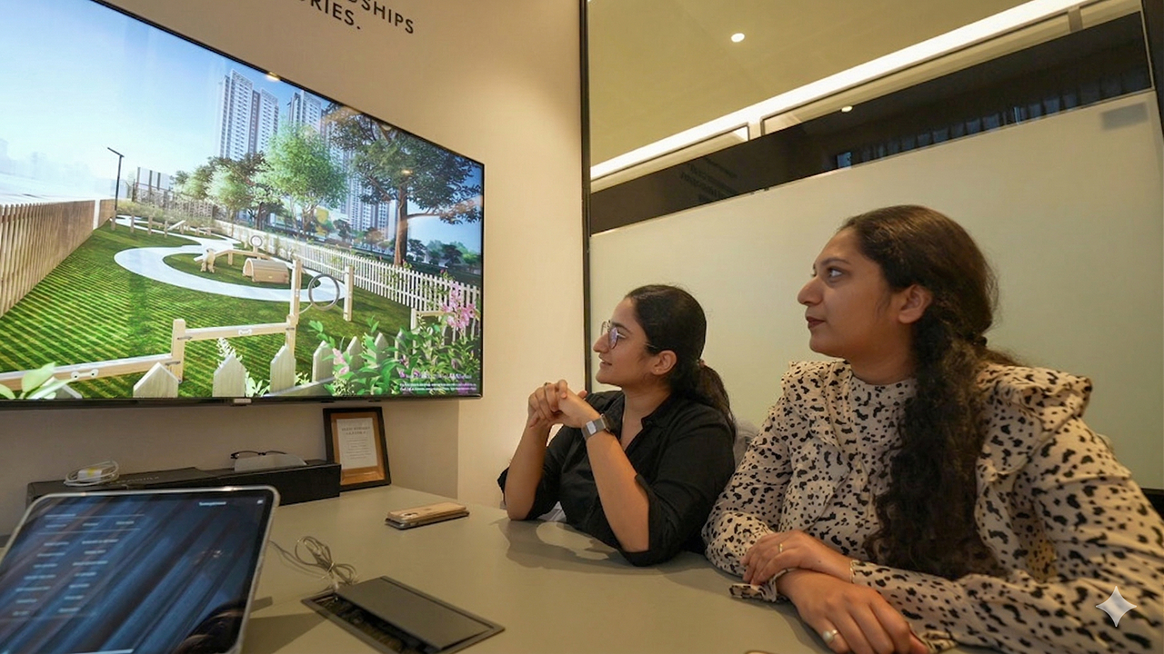 Discussion Room with Smart led TV
